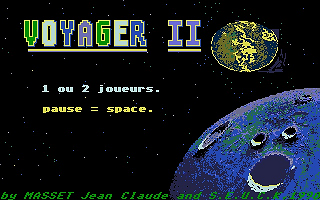 Voyager II atari screenshot